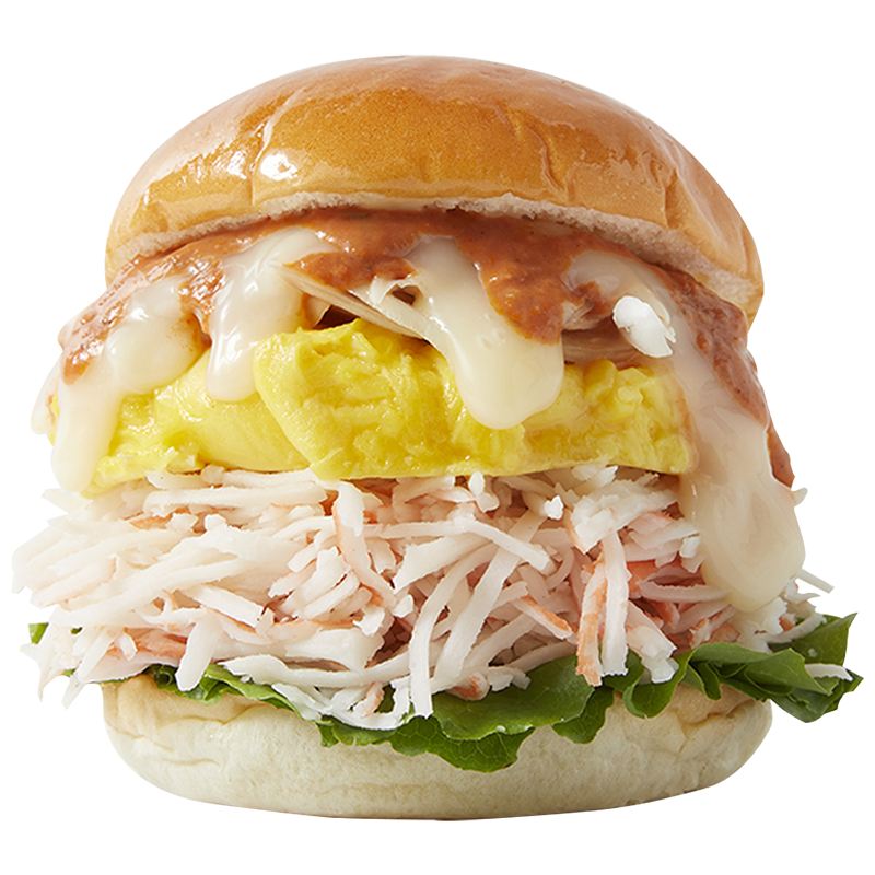 로제 크랩 에그 버거